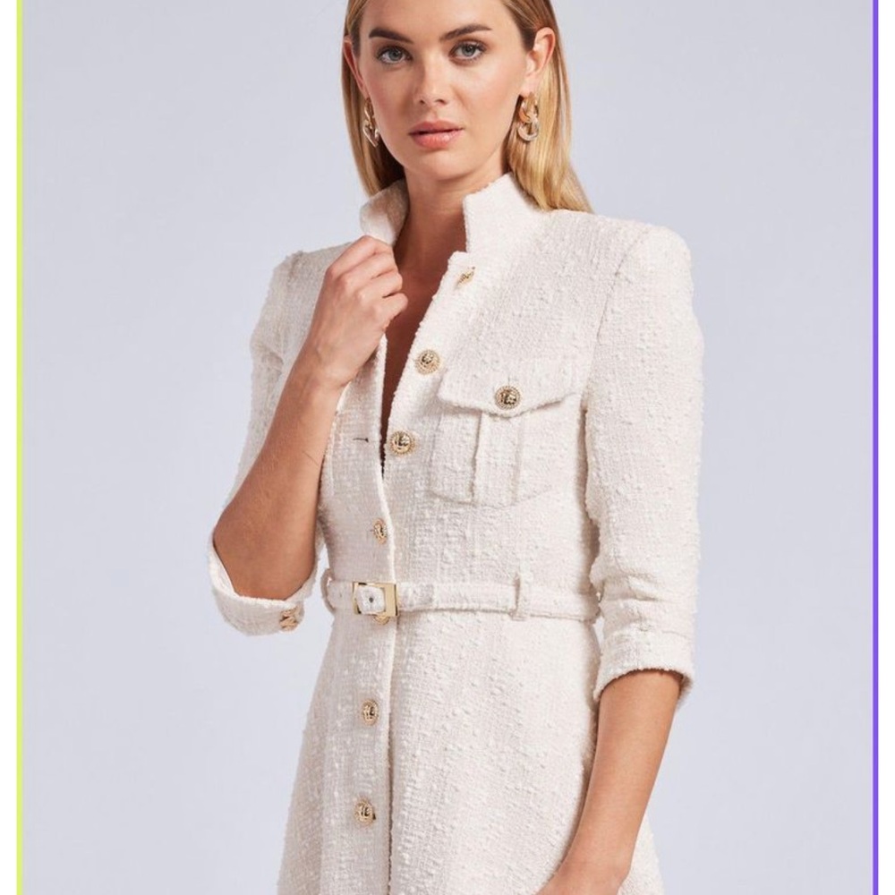 Generation Love Cream Mini Dress